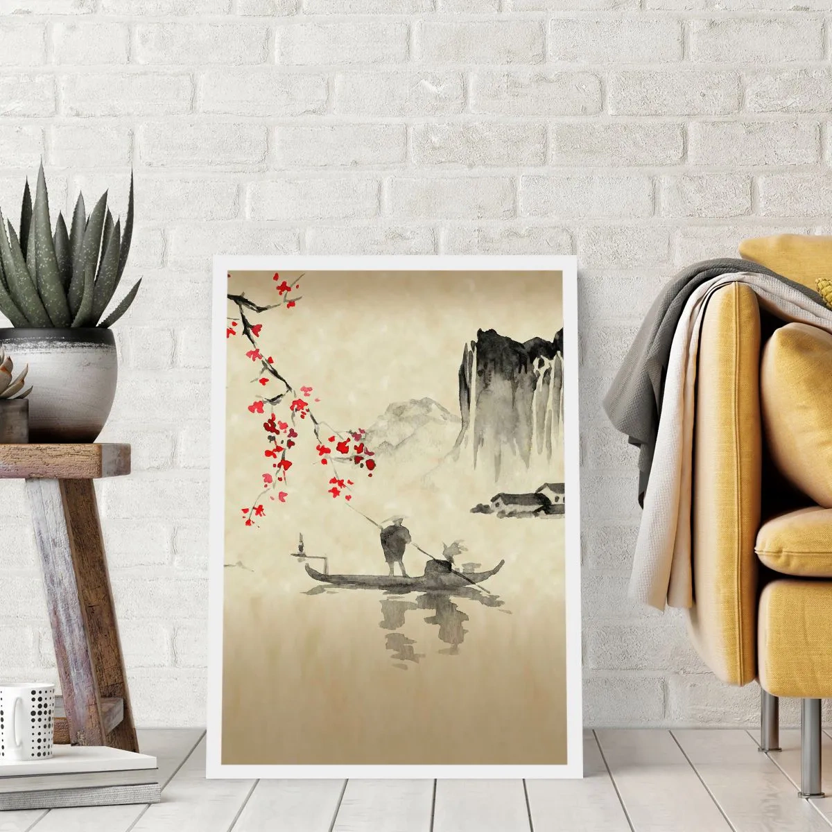 Poszter - A virágzó meggyfák országában - 61x91 cm