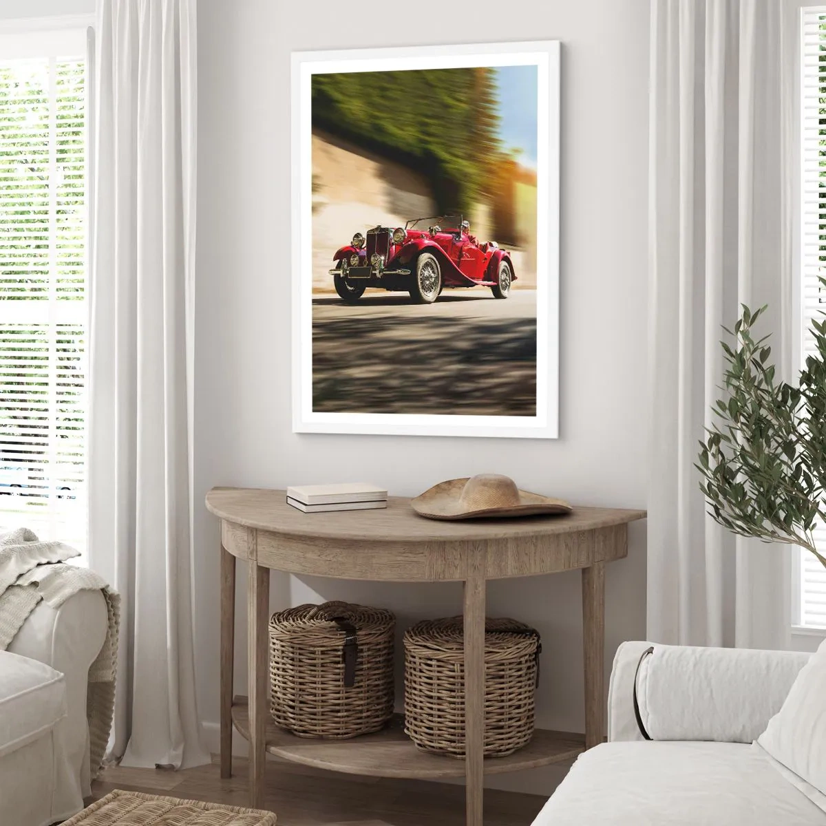 Poszter fekete keretben - Szebb, mint Szamothrakéi Niké - 70x100 cm