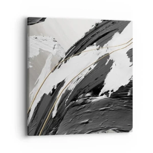 Vászonkép - Absztrakció érzékkel - 40x40 cm