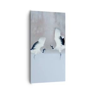 Vászonkép - Tánc a ködben - 65x120 cm