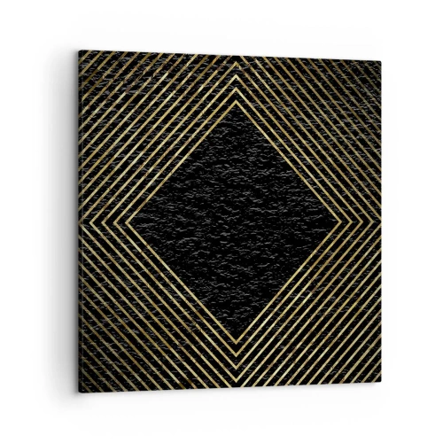 Vászonkép - Geometria glamour stílusban - 50x50 cm