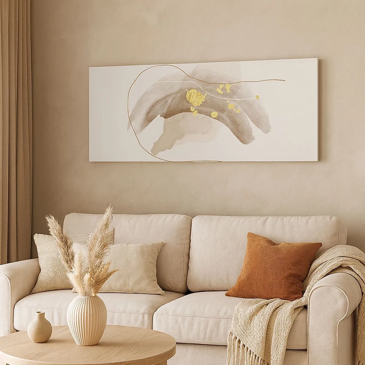 Vászonkép - Megtalált az űrben - 100x40 cm