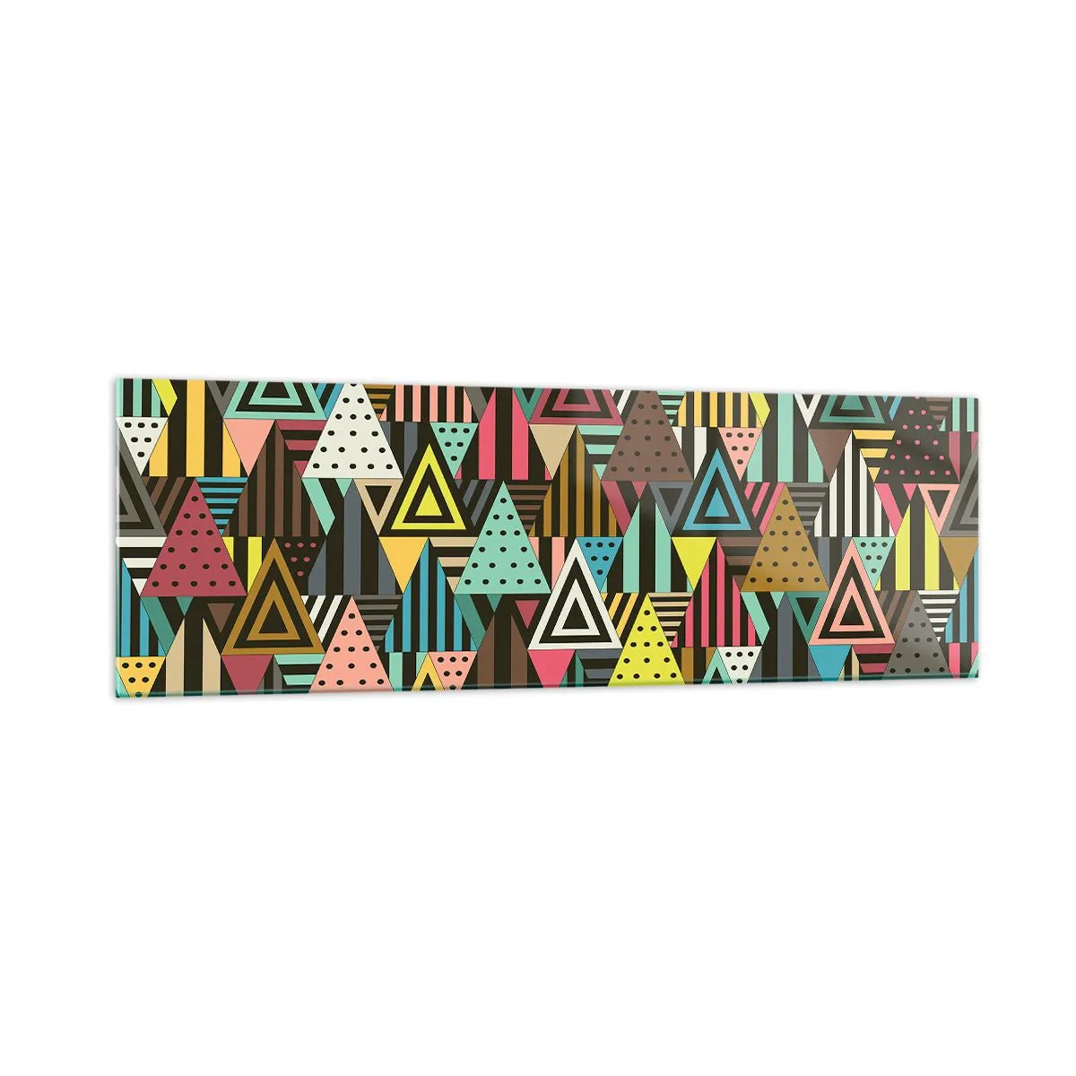 Üveg kép - Hármas ritmusban - 160x50 cm