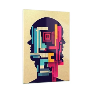 Üveg kép - Új kkötelékek - 50x70 cm