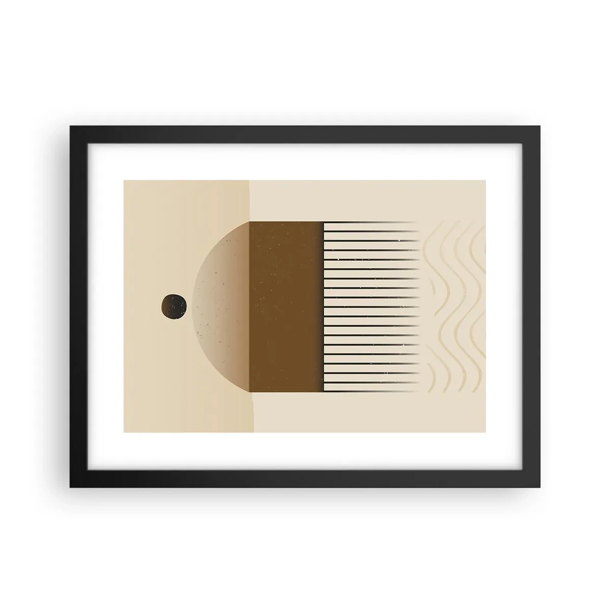 Poszter fehér keretben - Különféle államok - 40x30 cm