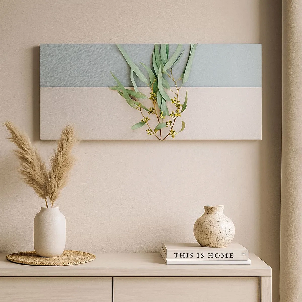 Vászonkép - Pasztell finomság - 100x40 cm