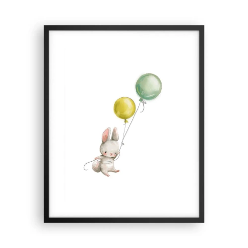 Poszter fehér keretben - Én is repülök! - 40x50 cm