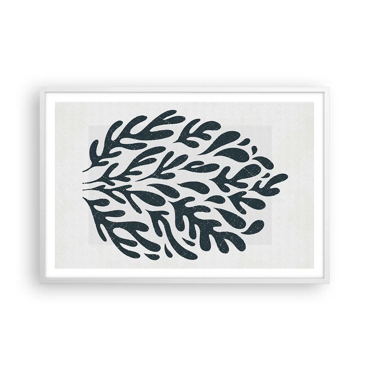 Poszter fekete keretben - A természet formái - 91x61 cm