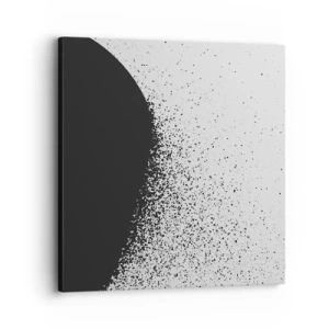 Vászonkép - Molekulák mozgása - 30x30 cm