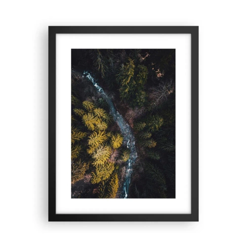 Poszter fehér keretben - Gyorsan, egyre gyorsabban - 30x40 cm