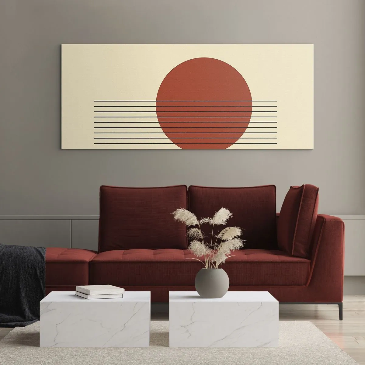 Üveg kép - Körbe és tovább - 120x50 cm