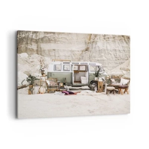 Vászonkép - Ideje elkezdeni az utazást - 100x70 cm