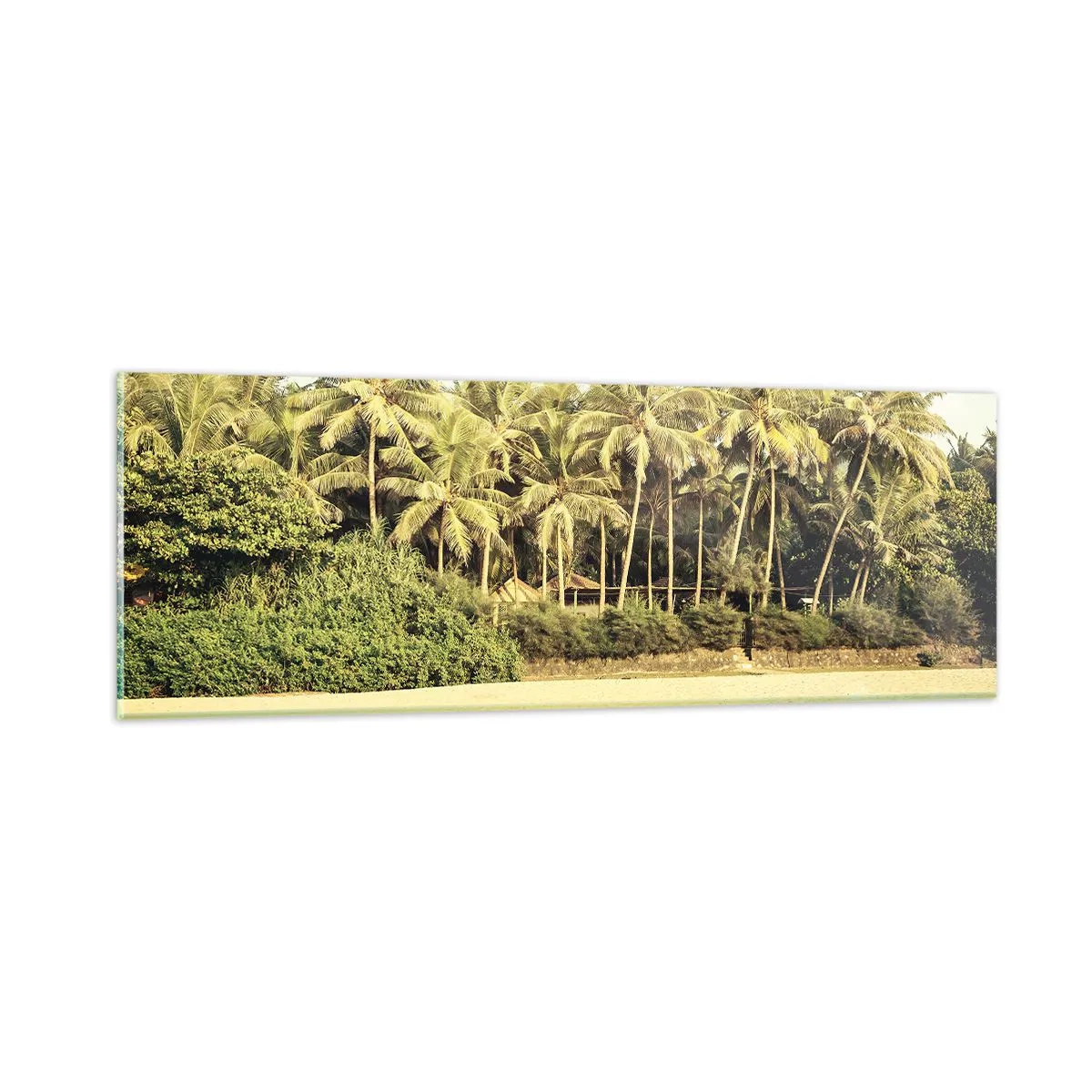 Üveg kép - Talán itt? - 90x30 cm