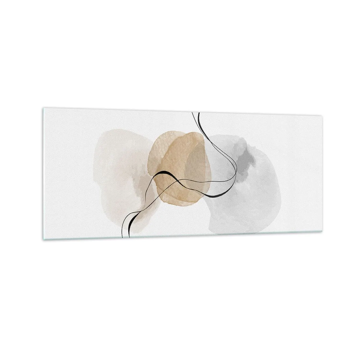 Üveg kép - Léggyöngyök - 100x40 cm