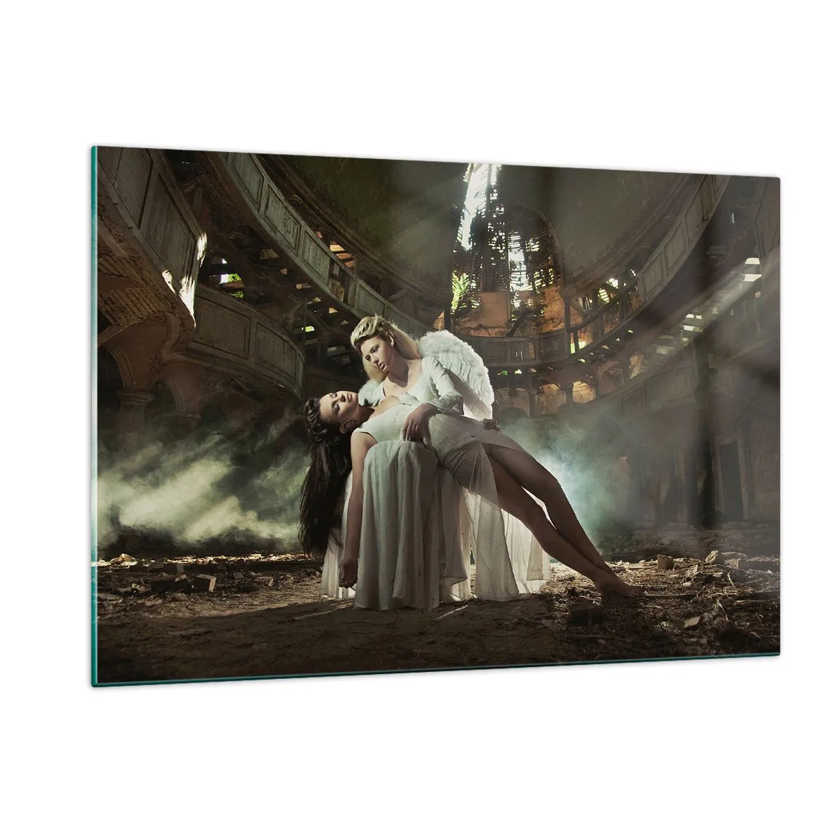 Üveg kép - A régi színház szelleme - 120x80 cm