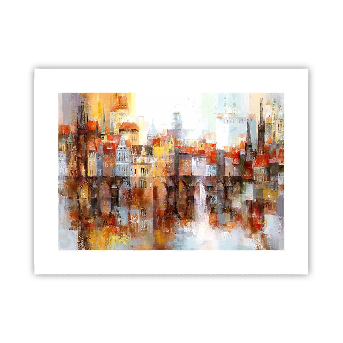 Poszter - A híd alatt is gyönyörű - 40x30 cm