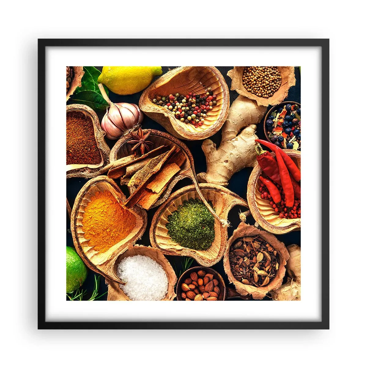 Poszter fehér keretben - Vigyél, amit akarsz - 50x50 cm