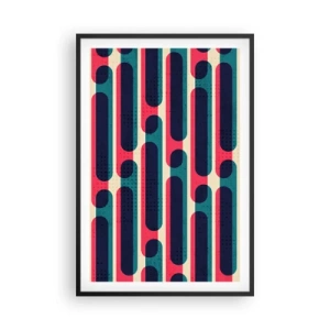 Poszter fehér keretben - Mélységben és előre - 61x91 cm