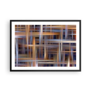 Poszter fehér keretben - Fényből szőtt - 70x50 cm