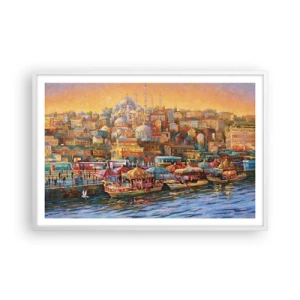 Poszter fekete keretben - Isztambuli mese - 91x61 cm