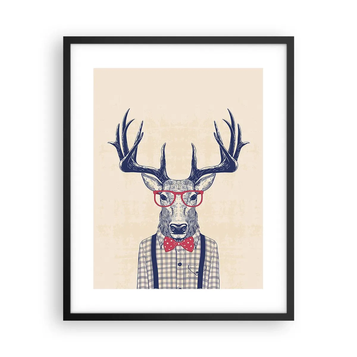 Poszter fehér keretben - Mókás extravagancia - 40x50 cm