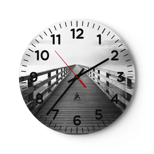 Falióra, Óra - A messzeségbe... - 30x30 cm