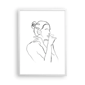 Poszter fekete keretben - Akt: érzéki misztérium - 50x70 cm