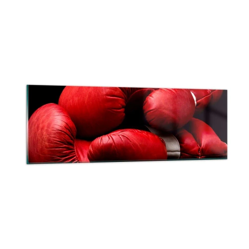 Üveg kép - A küzdelem érzelmei mögöttünk vannak - 90x30 cm