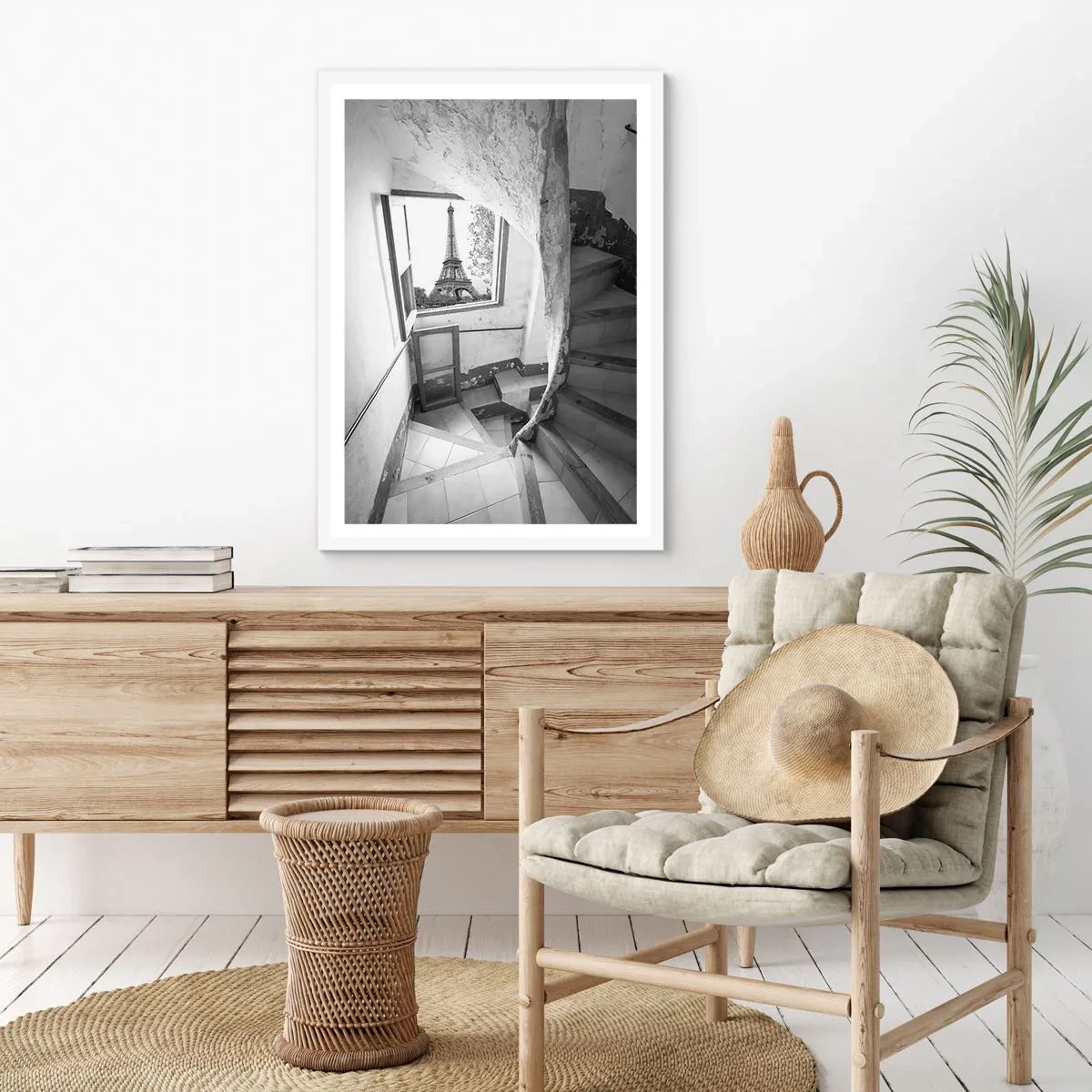 Poszter fekete keretben - Micsoda kilátás! - 70x100 cm