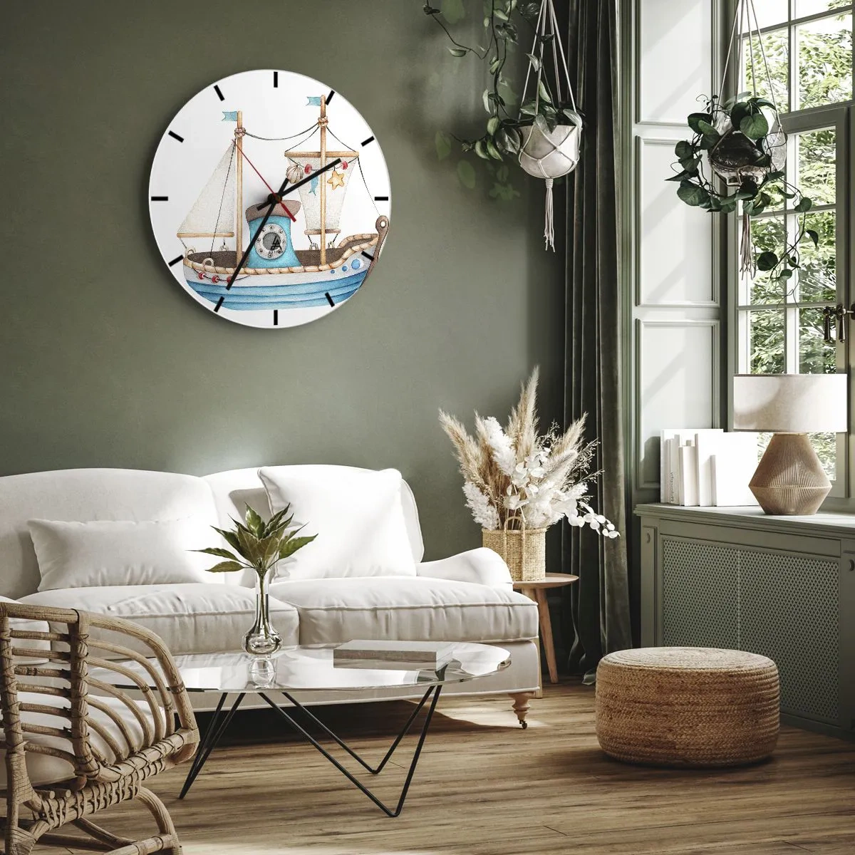 Falióra, Óra - Ahoj, kaland! - 40x40 cm