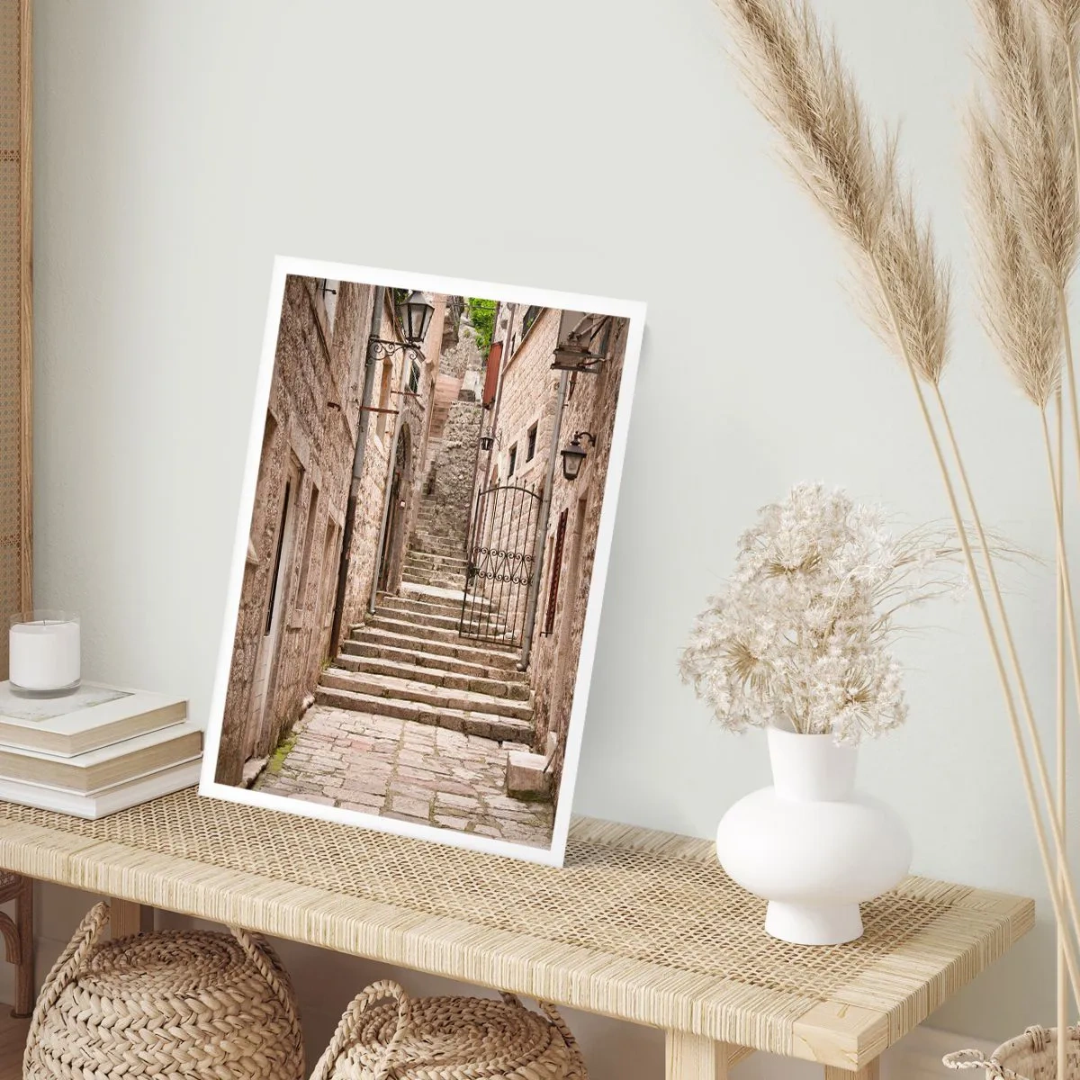 Poszter - Varázslatos régi sikátor - 40x50 cm
