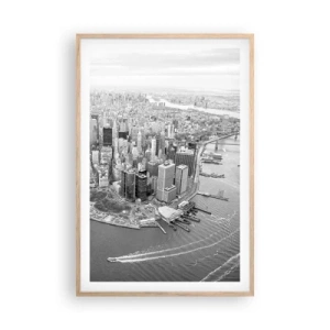 Poszter világos tölgy keretben - Hogy ne szeretném? - 61x91 cm