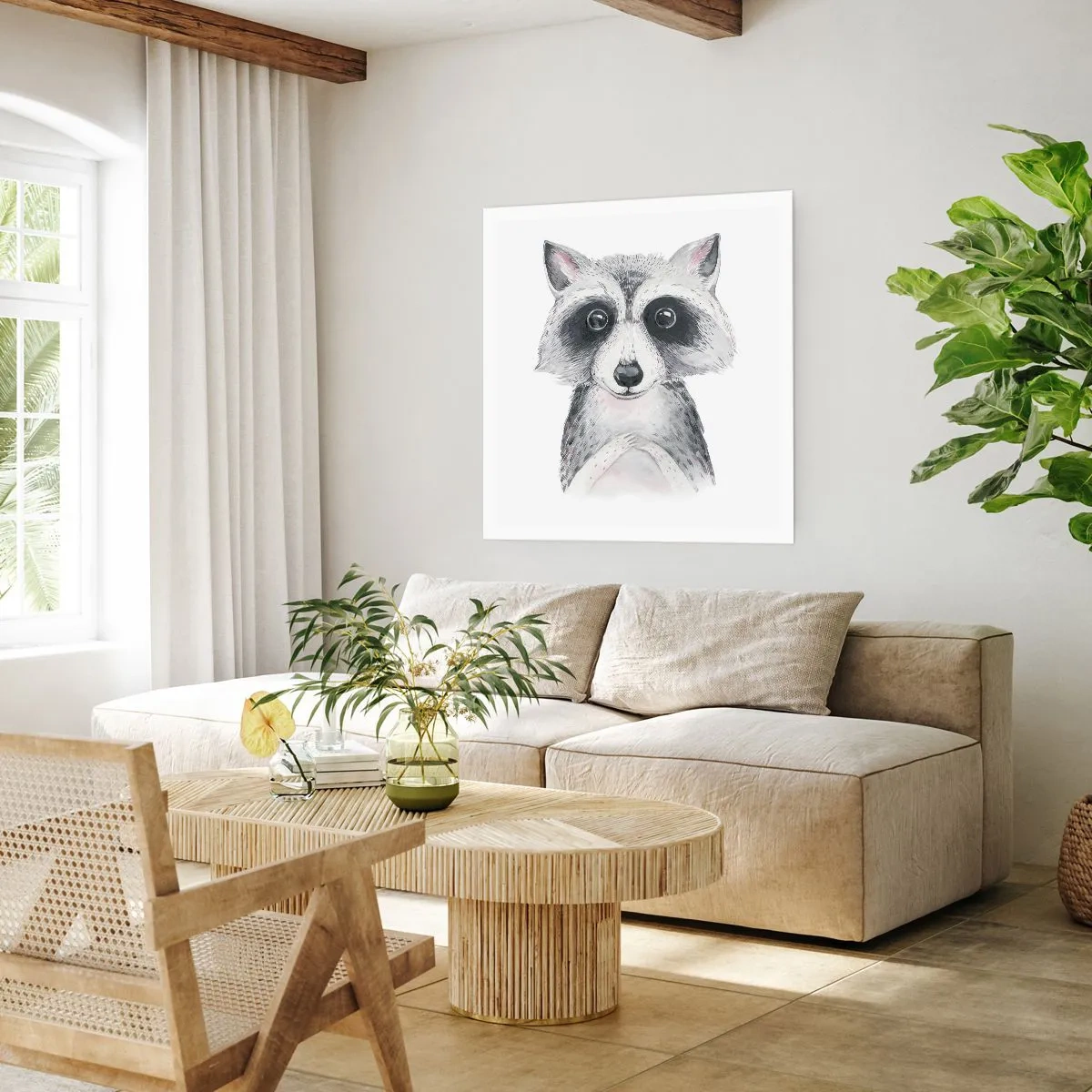 Poszter - Egy pillanat meghatottságra  - 60x60 cm