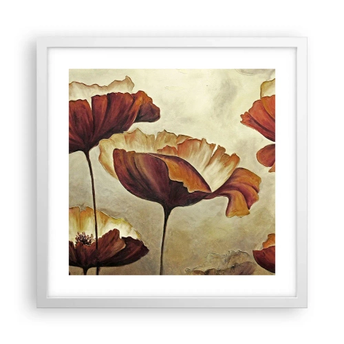 Poszter fekete keretben - Rét - 40x40 cm