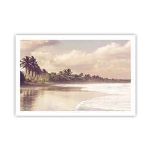 Poszter - A hullámok simogatása - 91x61 cm