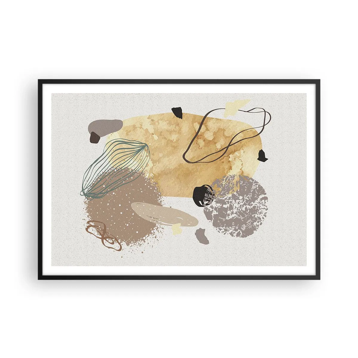 Poszter fehér keretben - Alkalmazott plumkológia - 100x70 cm