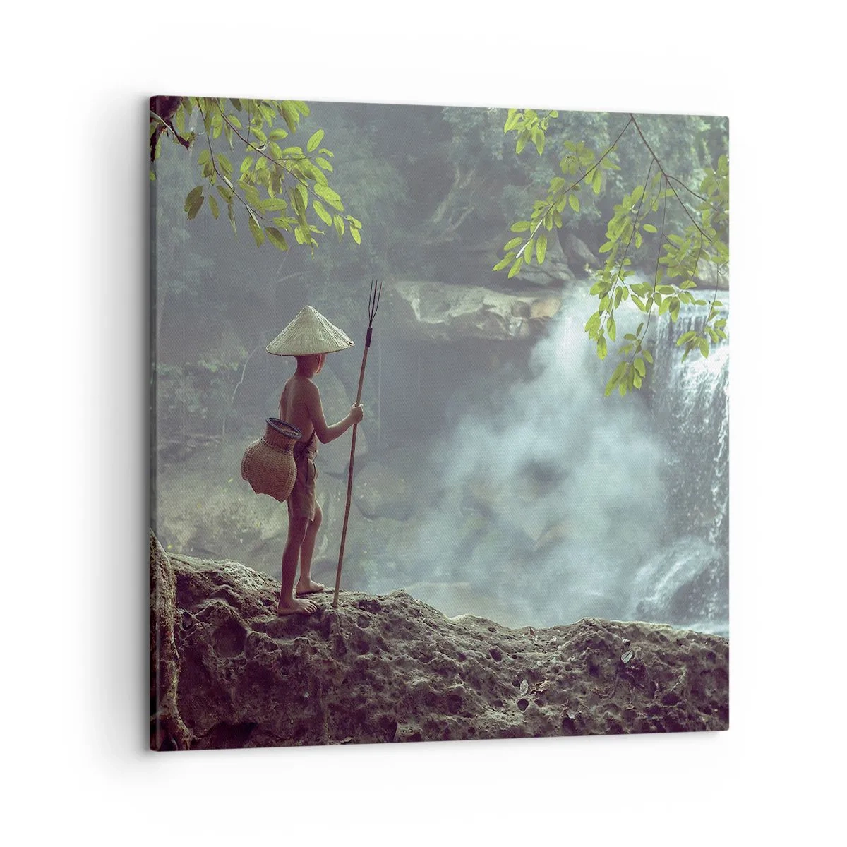 Vászonkép - Barátságban a természettel - 50x50 cm