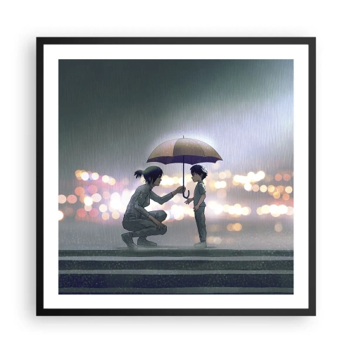 Poszter fehér keretben - És most minden rendben - 60x60 cm