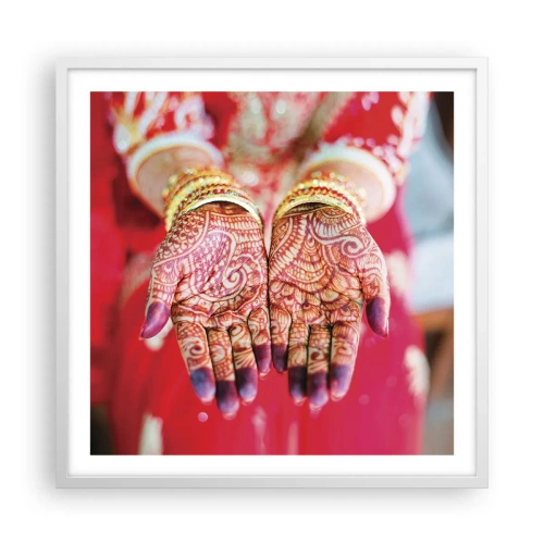 Poszter fekete keretben - Szerencsére elkészült - 60x60 cm