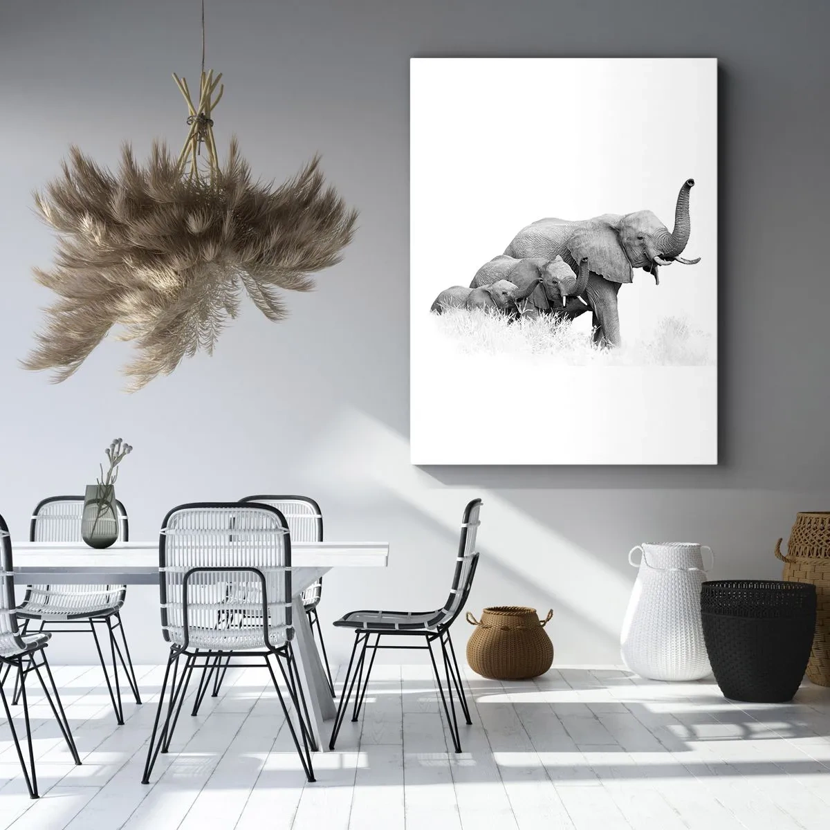 Vászonkép - Egy, kettő, három - 50x70 cm
