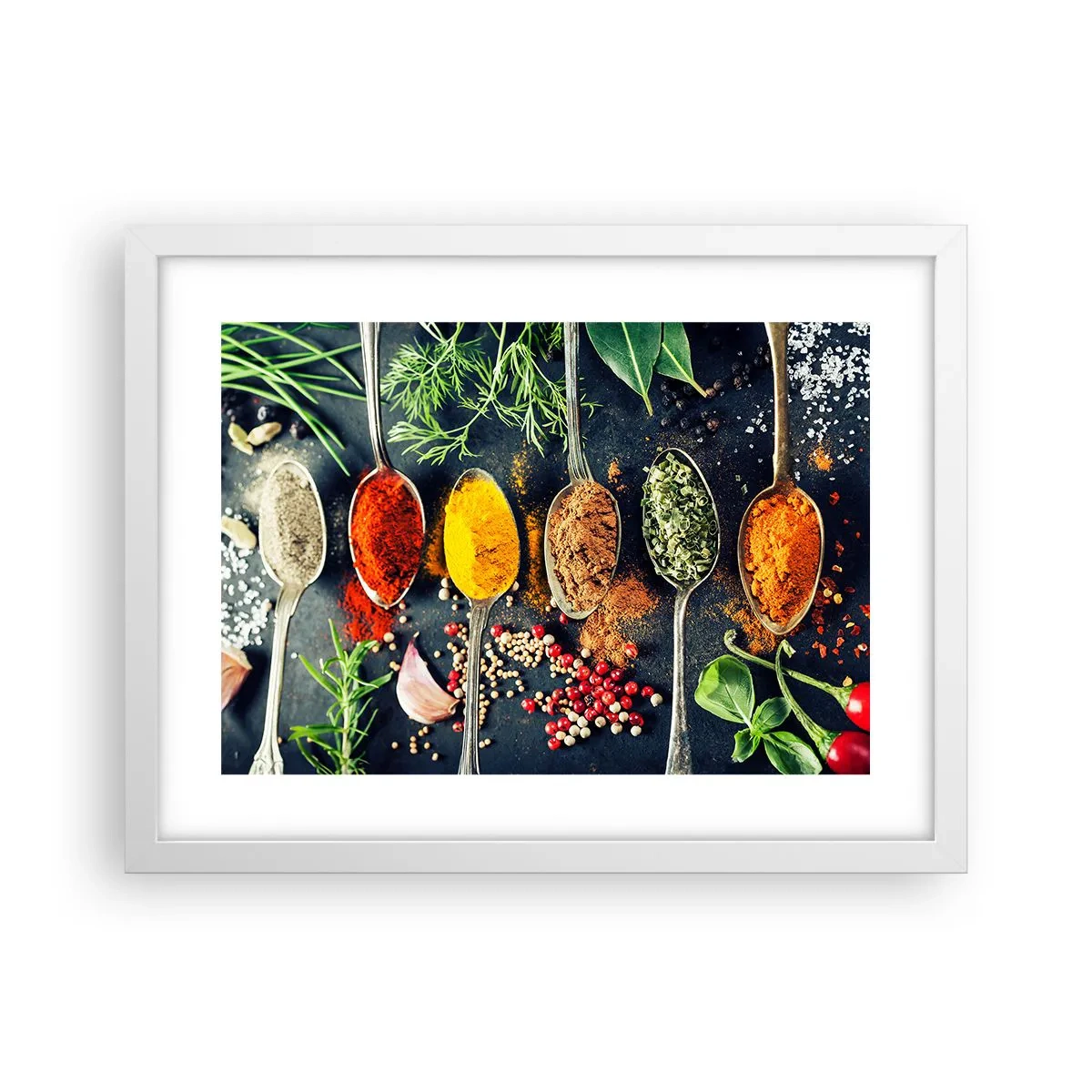 Poszter fekete keretben - Kulináris varázslat - 40x30 cm