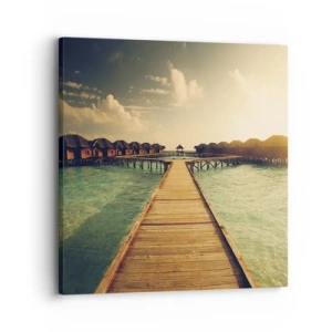 Vászonkép - Tiszteletteljes meghívás - 30x30 cm