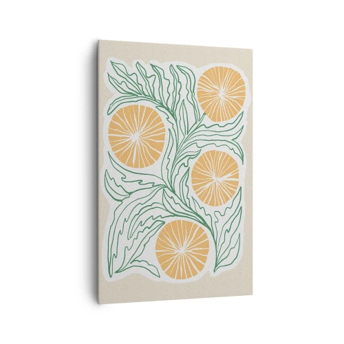 Vászonkép - Etnikus egy csipet absztrakcióval - 80x120 cm