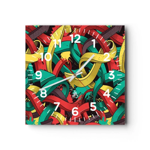 Falióra, Óra - Melyik az út a cél felé? - 30x30 cm