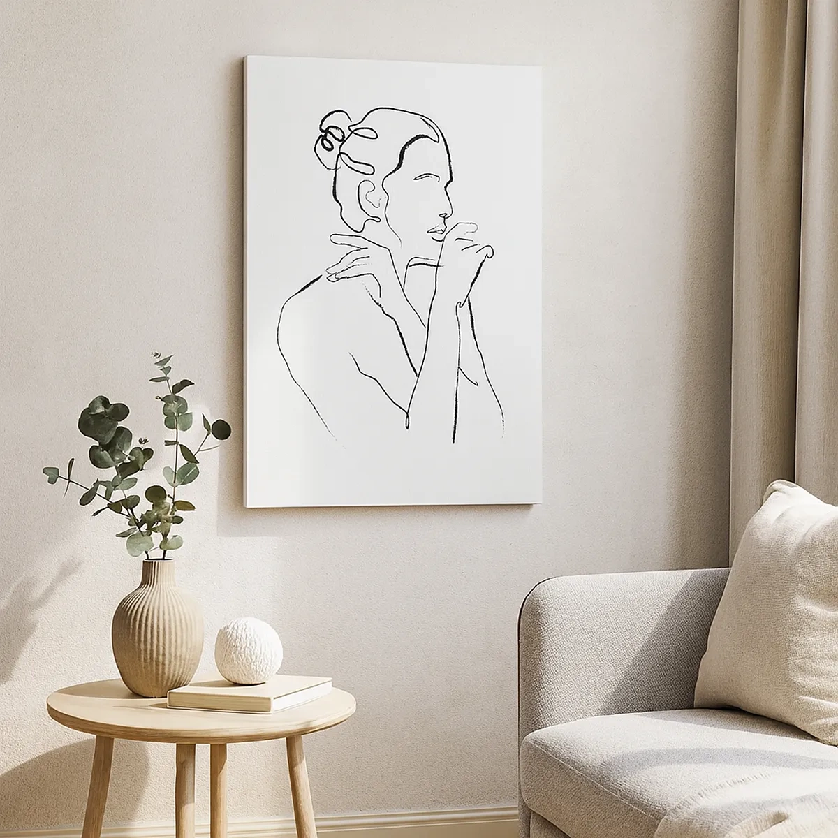 Vászonkép - Akt: érzéki misztérium - 50x70 cm