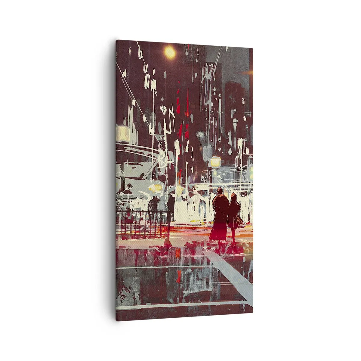 Vászonkép - Egy nagyvárosi átkelő - 55x100 cm