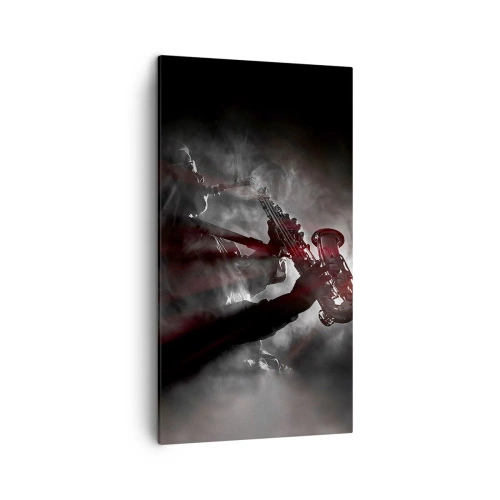 Vászonkép - A jazz párolgásban - 45x80 cm