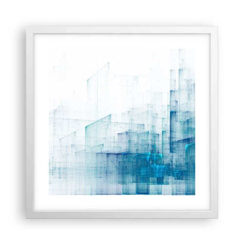 Poszter fekete keretben - Hogyan lett az űr - 40x40 cm