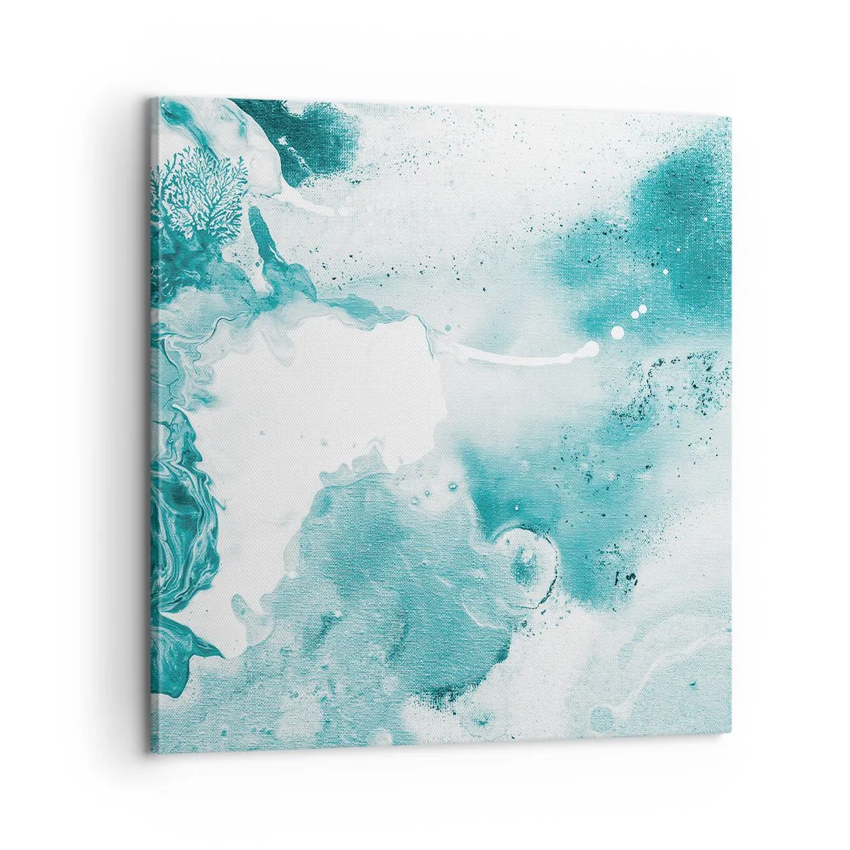 Vászonkép - Kék holtágai - 60x60 cm