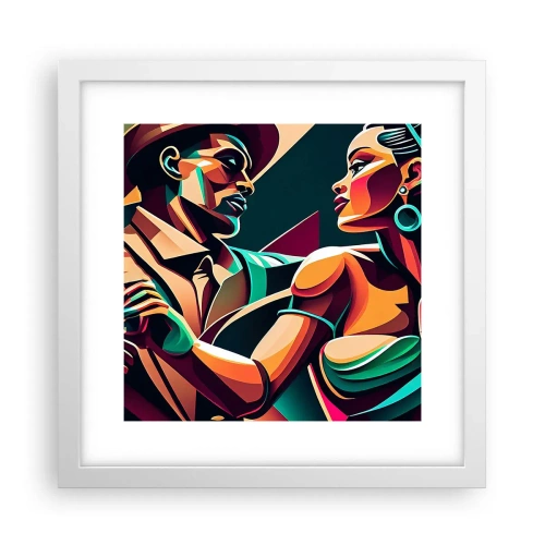 Poszter fekete keretben - A szív ritmusában - 30x30 cm